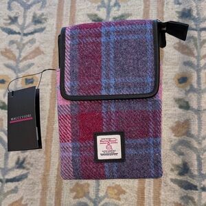 Harris Tweed Maccessori Wool Crossbody Bag - NWT